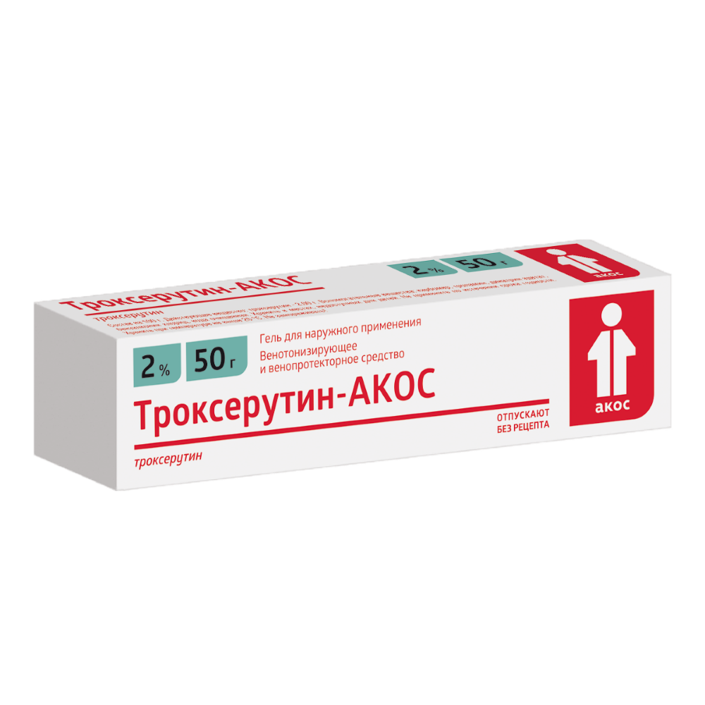 фото упаковки Троксерутин-АКОС