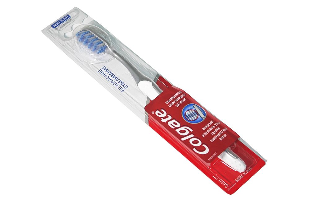 фото упаковки Colgate Безопасное отбеливание Зубная щетка
