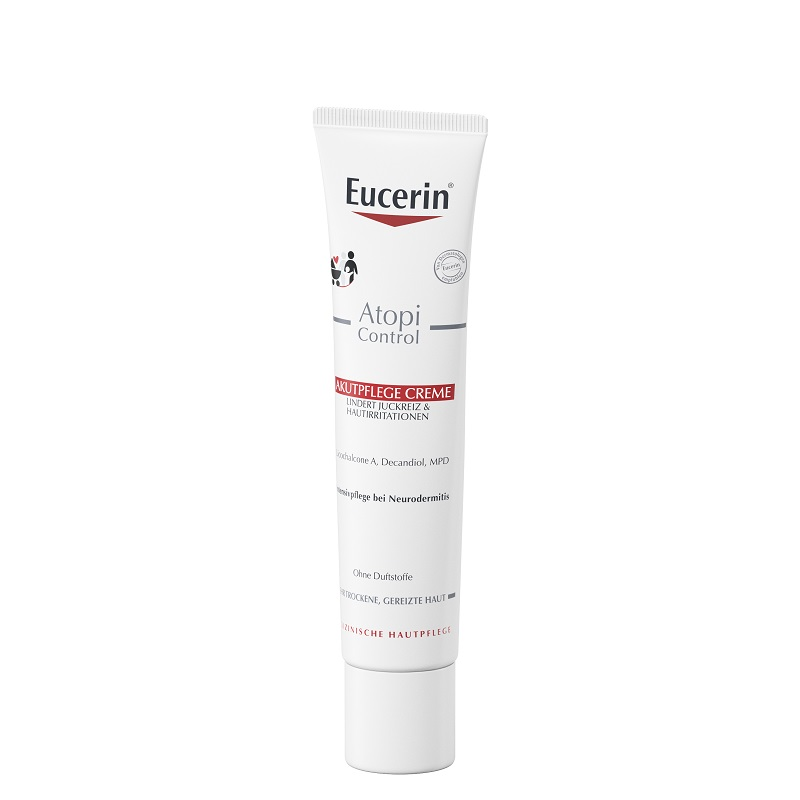 Eucerin Atopi Control Крем для тела, крем, успокаивающий, 40 мл, 1 шт.