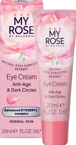 фото упаковки My Rose of bulgaria крем для кожи вокруг глаз