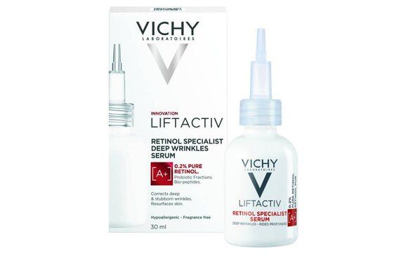 фото упаковки Vichy Liftactiv Retinol Specialist Сыворотка для коррекции глубоких морщин