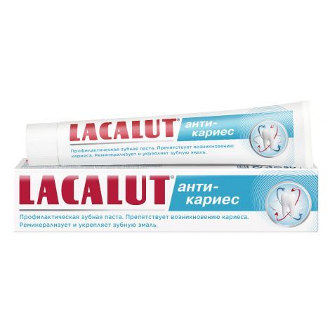 фото упаковки Lacalut Анти-кариес Зубная паста