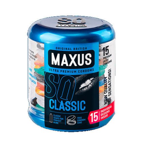 фото упаковки Maxus Classic презервативы классические