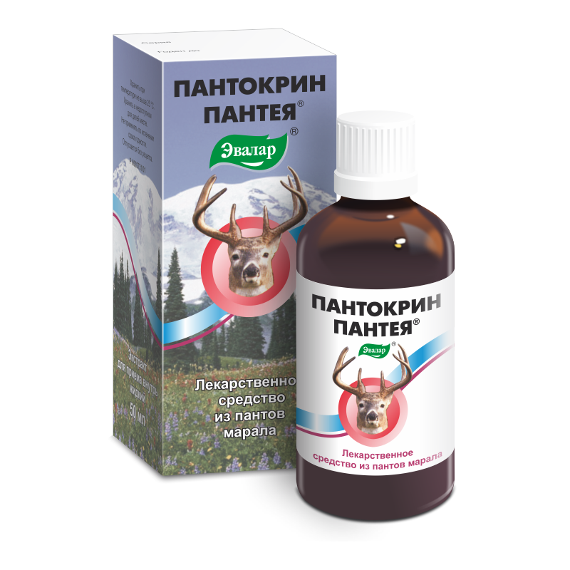 Пантокрин Пантея, экстракт жидкий для приема внутрь, 50 мл, 1 шт.