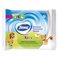 фото упаковки Zewa влажная туалетная бумага детская