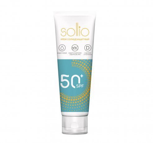 фото упаковки Sollio Крем Солнцезащитный SPF 50