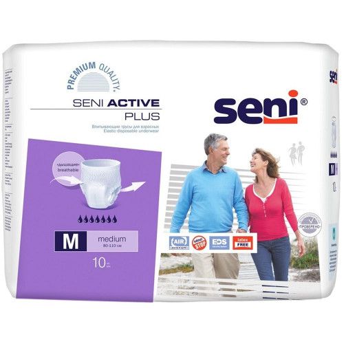 фото упаковки Seni Active Plus трусы впитывающие для взрослых