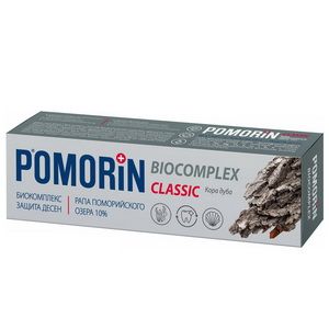фото упаковки Pomorin Classic Биокомплекс Зубная паста