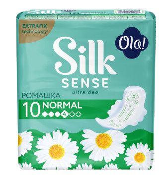 фото упаковки Ola! silk sense Прокладки ultra deo normal ромашка