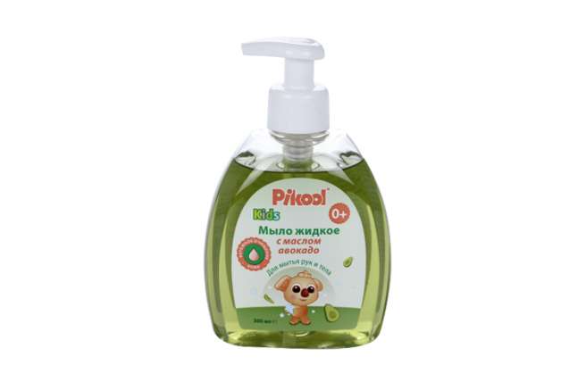 фото упаковки Pikool Мыло жидкое с маслом Авокадо