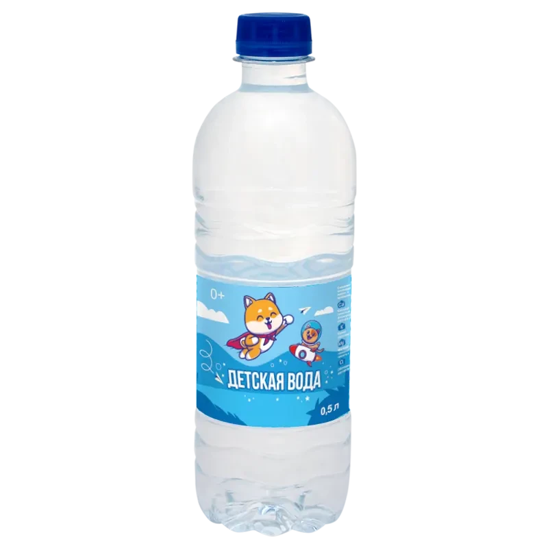 Вода питьевая детская, 0.5 л, 1 шт.
