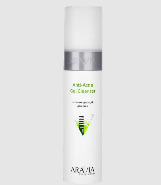 фото упаковки Aravia Professional Anti-Acne Гель очищающий