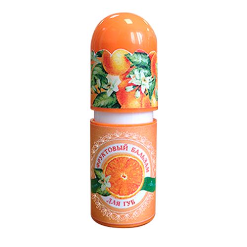 фото упаковки Фруктовый бальзам для губ Апельсин