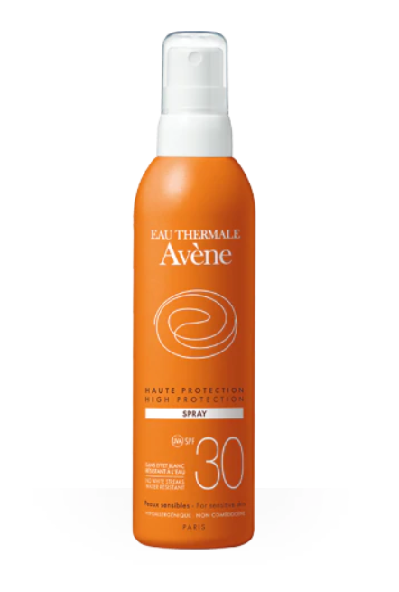 фото упаковки Avene солнцезащитный спрей SPF30