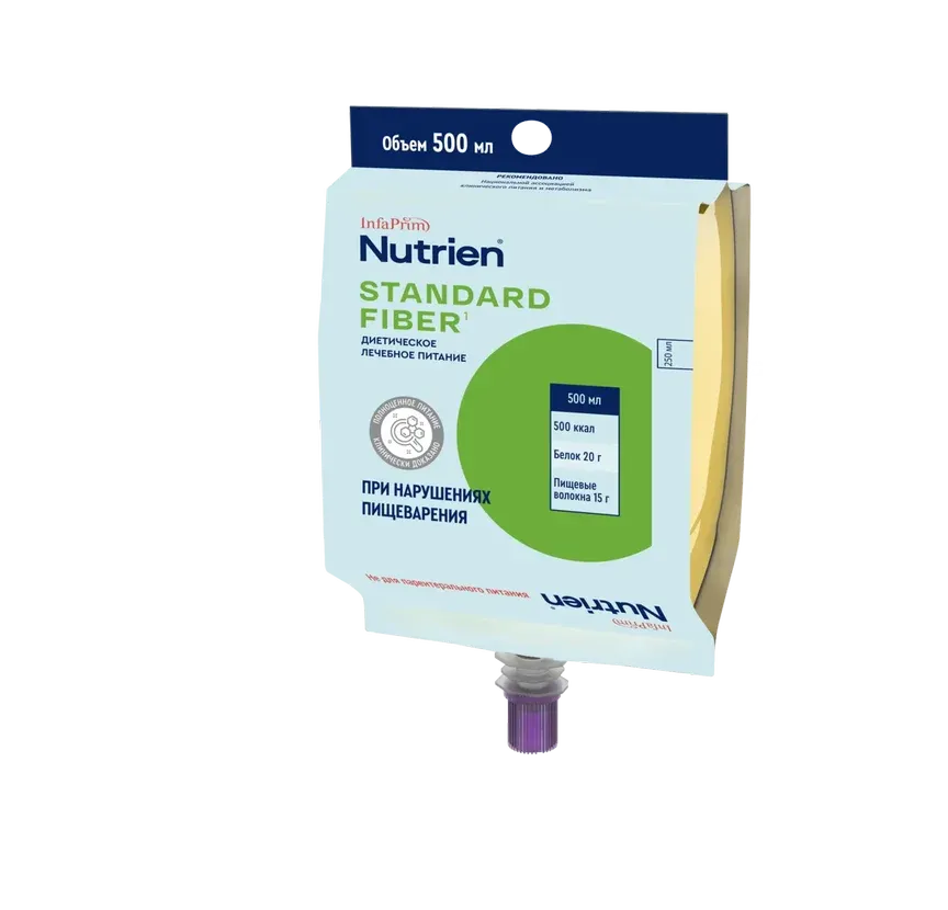 Nutrien Standard Fiber, смесь жидкая, с нейтральным вкусом, 500 мл, 1 шт.
