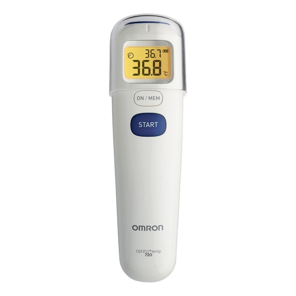 Omron Gentle Temp 720 Термометр инфракрасный, термометр электронный, бесконтактный, 1 шт.