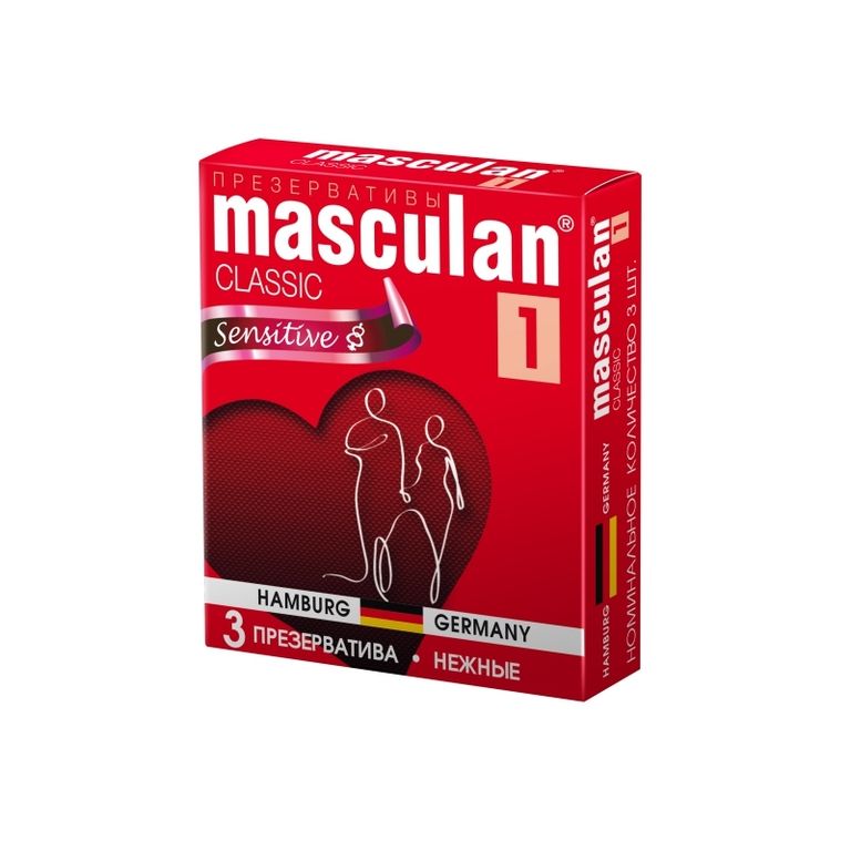 фото упаковки Презервативы Masculan Classic 1 Нежные