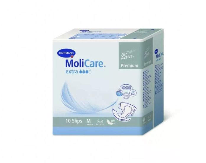 фото упаковки MoliCare Premium Extra soft Подгузники воздухопроницаемые