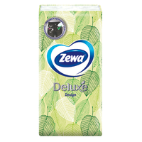 Zewa Deluxe Design платки носовые бумажные, 10х10, платочки, 100 шт.