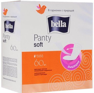 фото упаковки Bella Panty Soft прокладки ежедневные