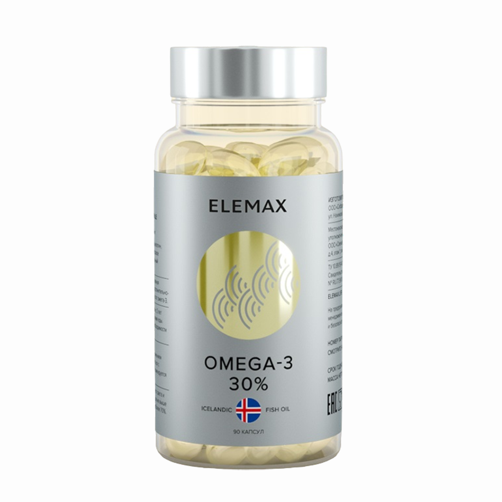 фото упаковки Elemax Omega-3 30%