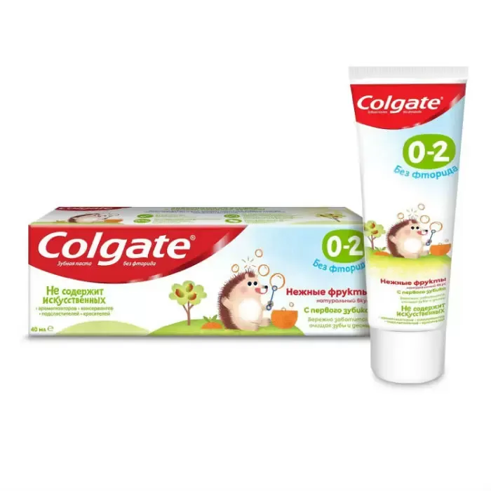 фото упаковки Colgate Детская зубная паста Нежные фрукты