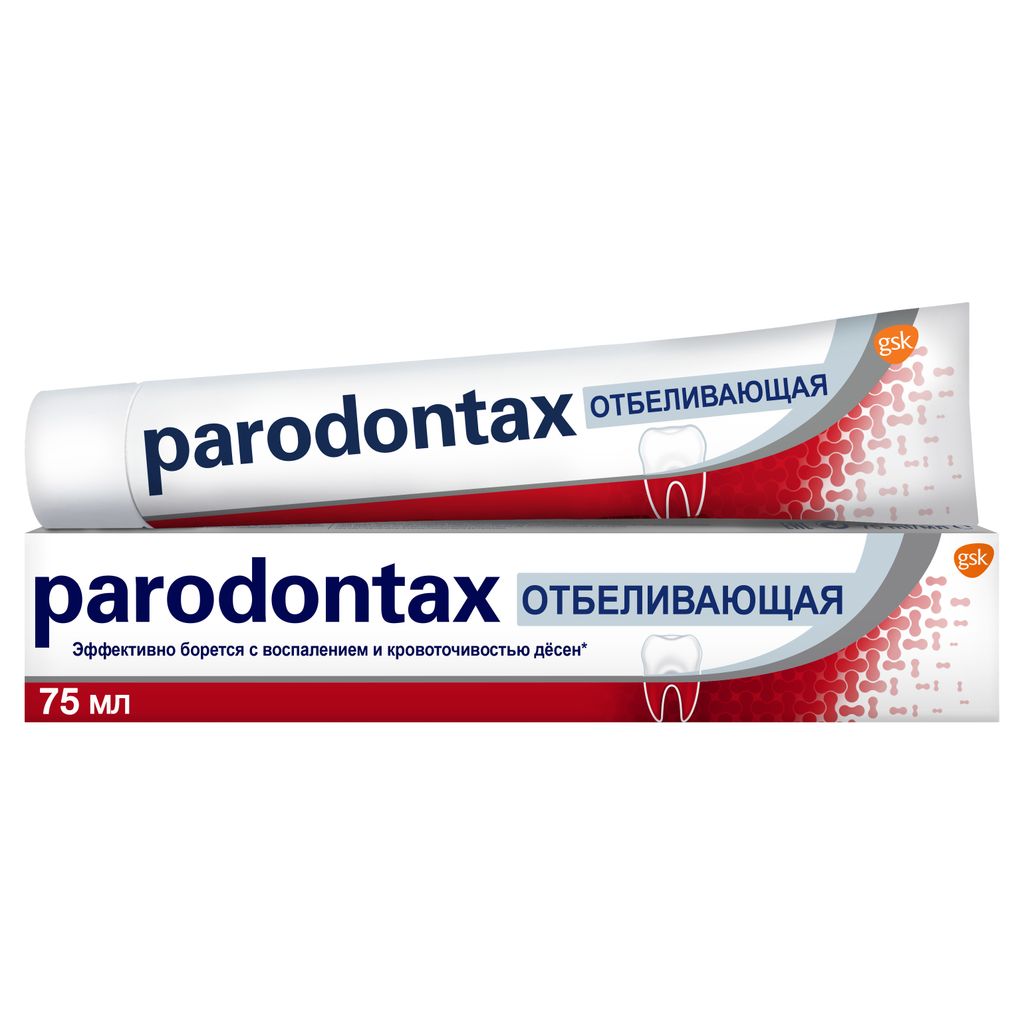 фото упаковки Parodontax Отбеливающая зубная паста