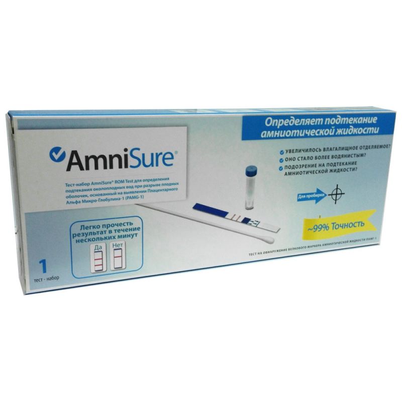 фото упаковки Amnisure ROM Test Для определения подтекания околоплодных вод