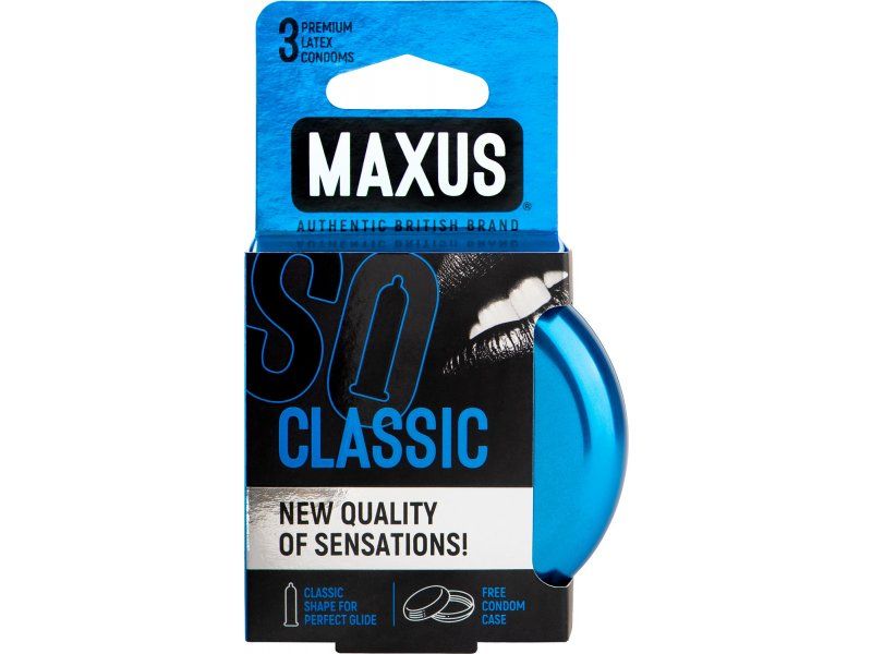 фото упаковки Maxus Classic презервативы классические