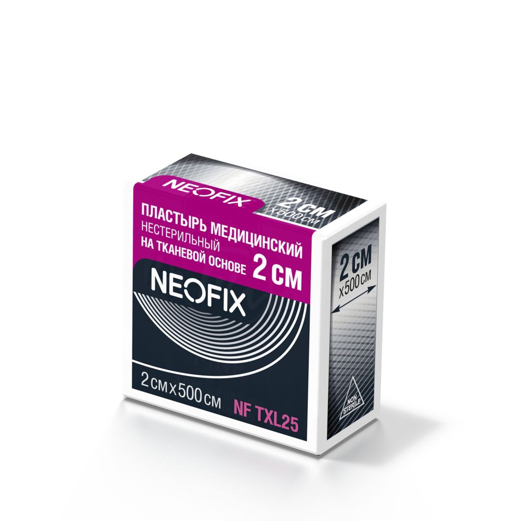 фото упаковки Neofix пластырь на тканевой основе