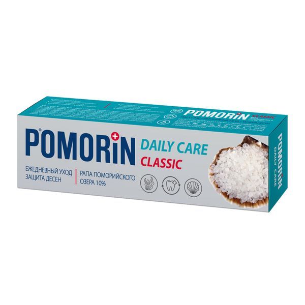фото упаковки Pomorin Classic Ежедневный уход Зубная паста