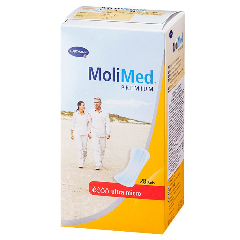 фото упаковки Molimed Premium прокладки урологические для женщин Ультра микро