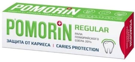 фото упаковки Pomorin regular Защита от кариеса Зубная паста
