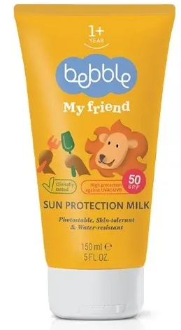 фото упаковки Bebble my friend молочко солнцезащитный spf 50