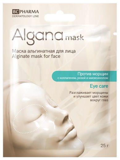 фото упаковки Algana Маска для кожи вокруг глаз альгинатная против морщин