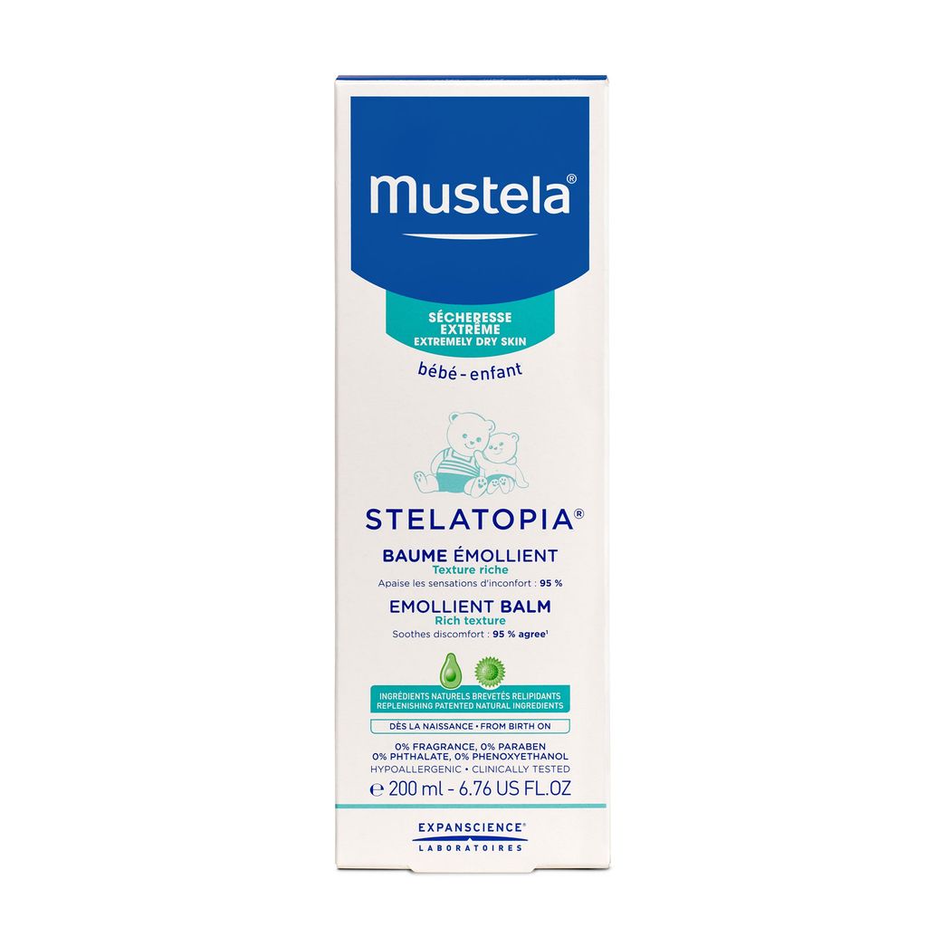 Mustela Stelatopia Бальзам-эмолент, бальзам для тела, 200 мл, 1 шт.