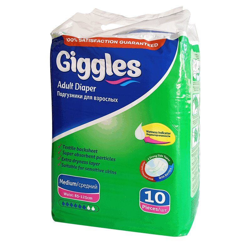 фото упаковки Giggles Подгузники для взрослых