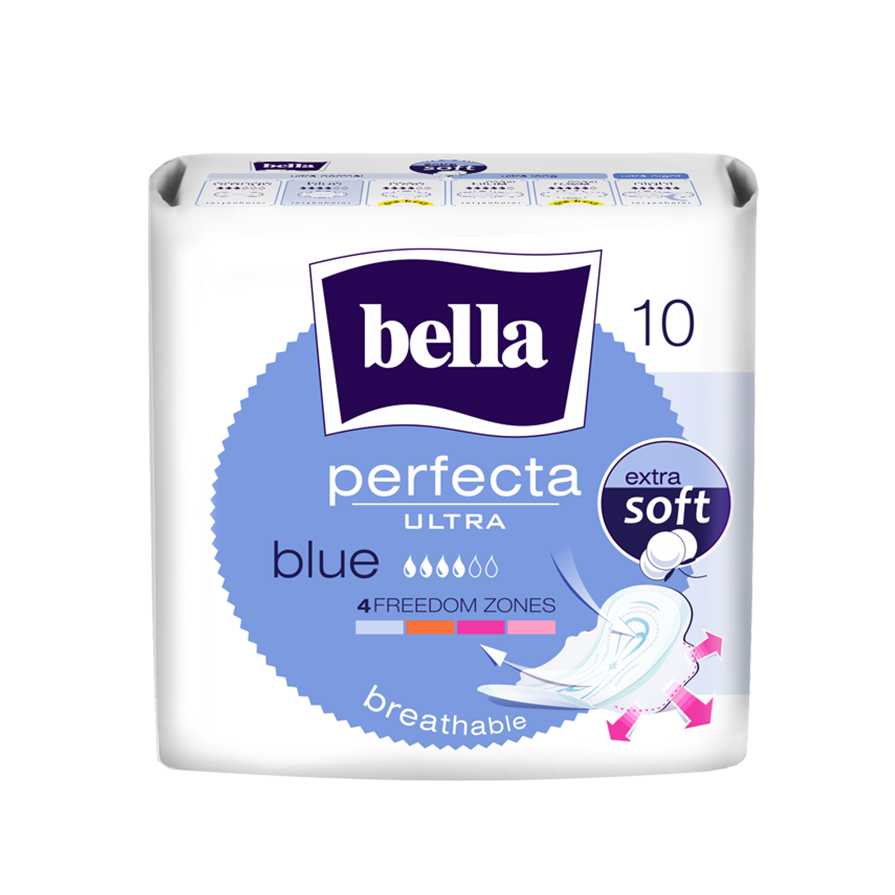 фото упаковки Bella perfecta ultra Blue прокладки супертонкие