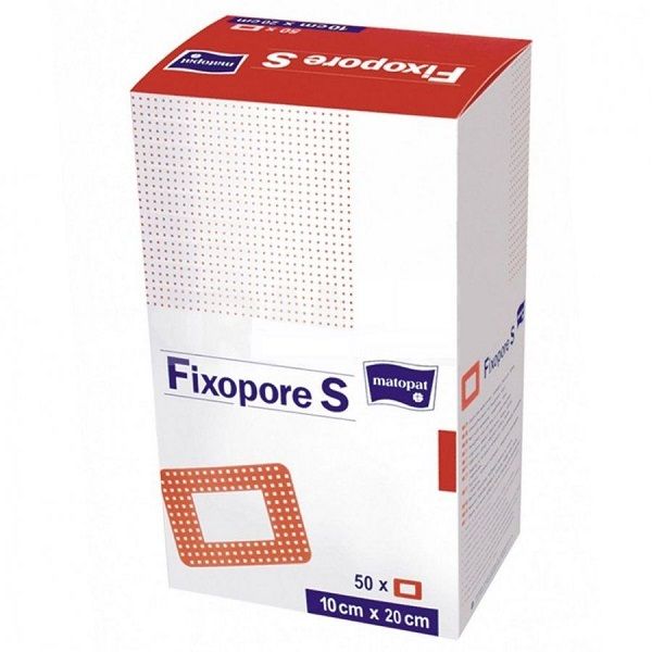 фото упаковки Matopat Fixopore S повязка с впитывающей прокладкой