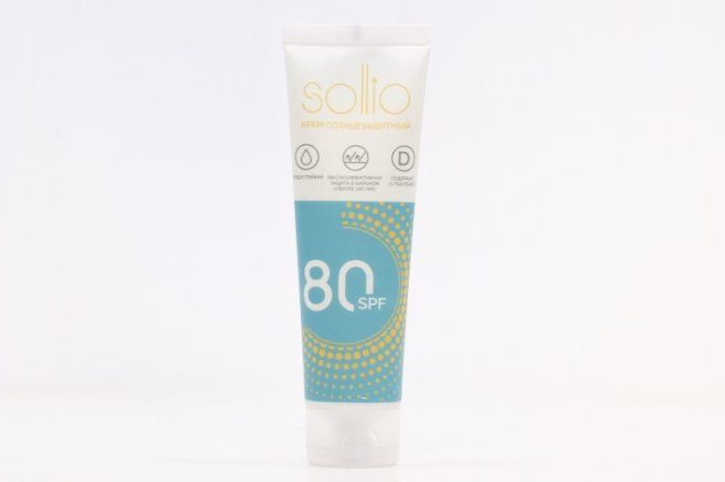 фото упаковки Sollio Крем Солнцезащитный SPF 80