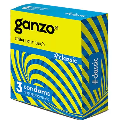 фото упаковки Ganzo Презервативы Классические