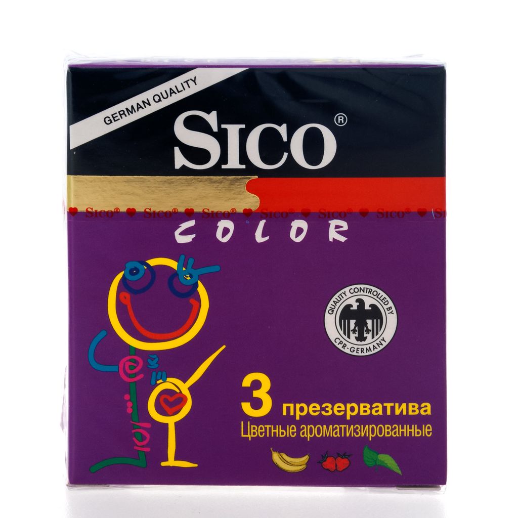 фото упаковки Презервативы Sico Color