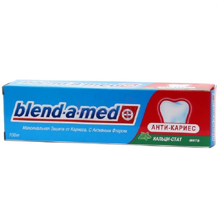 фото упаковки Blend-a-Med Зубная паста кальци-стат антикариес