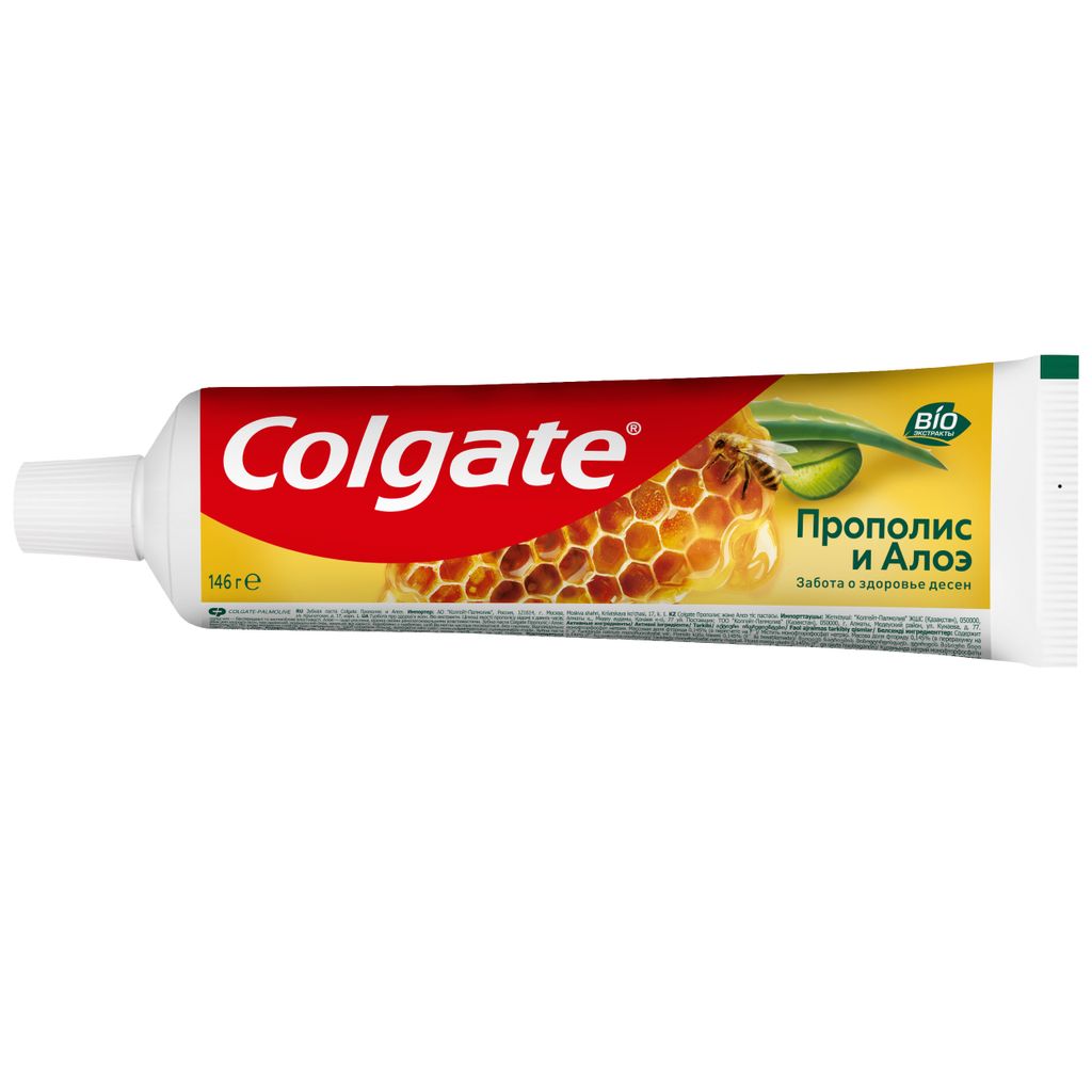 Colgate Паста зубная Прополис и Алоэ, паста зубная, 100 мл, 1 шт.