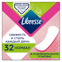 фото упаковки Libresse Dailyfresh normal ежедневные прокладки