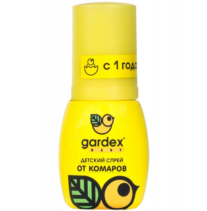 фото упаковки Gardex Baby спрей детский от комаров