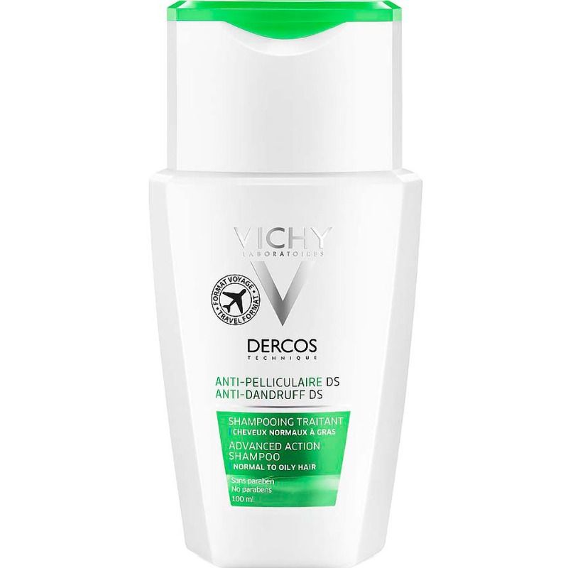фото упаковки Vichy Dercos шампунь против перхоти для жирной кожи головы