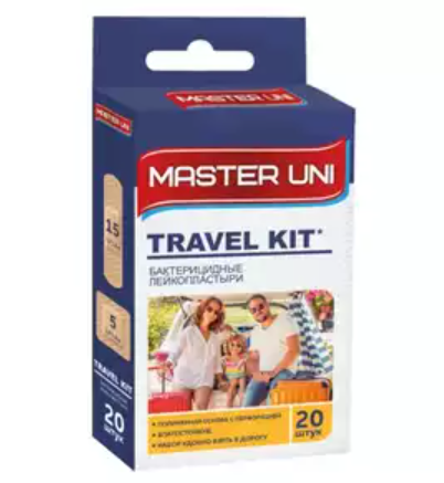 фото упаковки Master Uni Travel Kit Набор пластырей