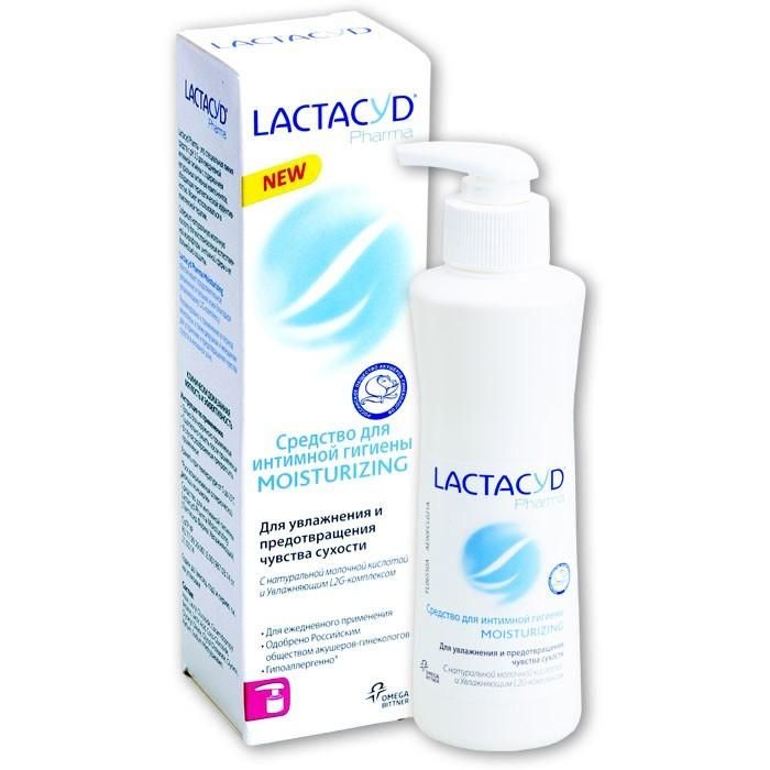 фото упаковки Lactacyd Pharma Moisturizing Средство для интимной гигиены увлажняющее