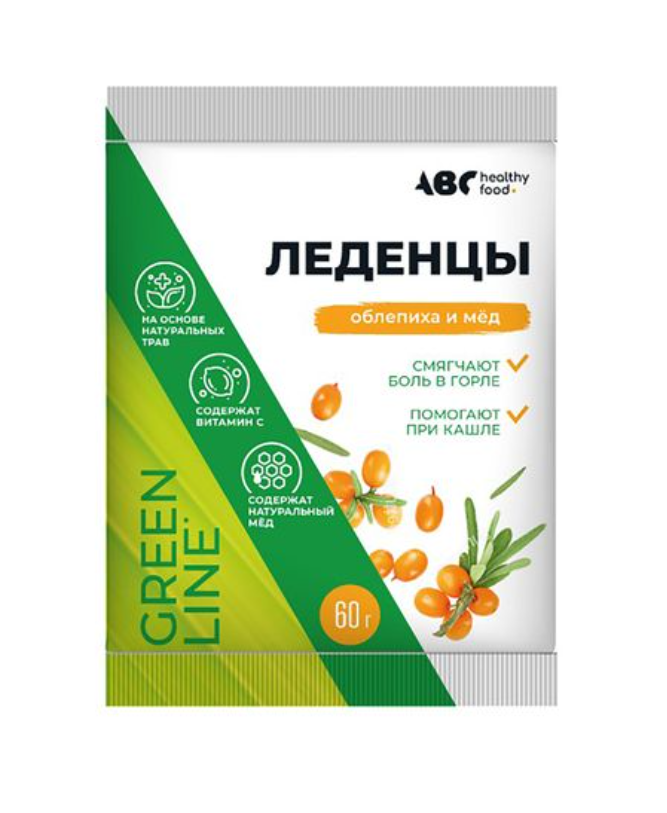 фото упаковки АВС Хэлси фуд Леденцы на основе трав с витамином С